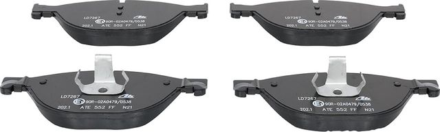 Тормозные колодки ATE Ceramic. Артикул 13.0470-7267.2