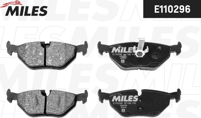 Тормозные колодки Miles (Semi-Metallic) задние для Saab 9-5 I 1999-2009. Артикул E110296