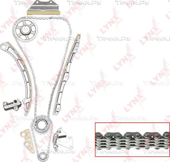 Цепь ГРМ LYNXauto для Honda Accord VII 2003-2008. Артикул TK-0016