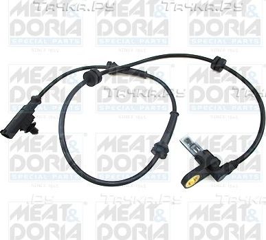 Датчик ABS Meat & Doria задний левый для Nissan Primera P12 2002-2008. Артикул 90922E