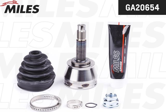 Шрус наружный (граната) Miles передний для Fiat Palio I 1997-2012. Артикул GA20654
