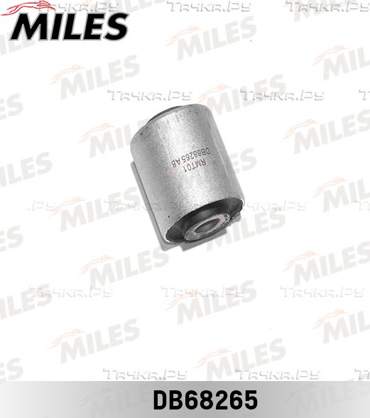 Сайлентблок переднего рычага подвески Miles (резина/металл) передний правый/левый нижний внешний для Skoda Superb I 2001-2008. Артикул DB68265