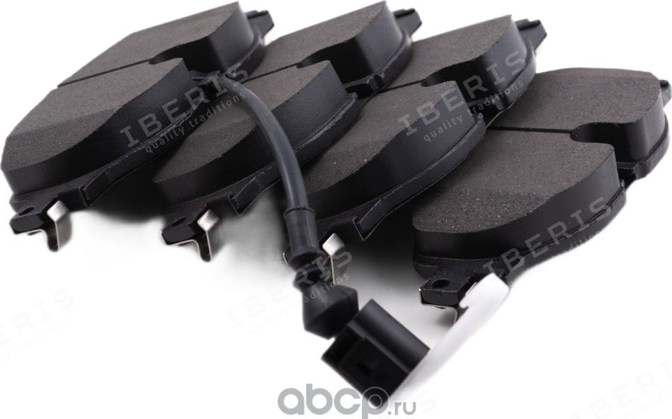 КОЛОДКИ ТОРМОЗНЫЕ ПЕР К-Т SKODA KODIAQ (NS7), OCTAVIA III (5E3,NL3)/VW GOLF VII, (Iberis). Артикул IB153253