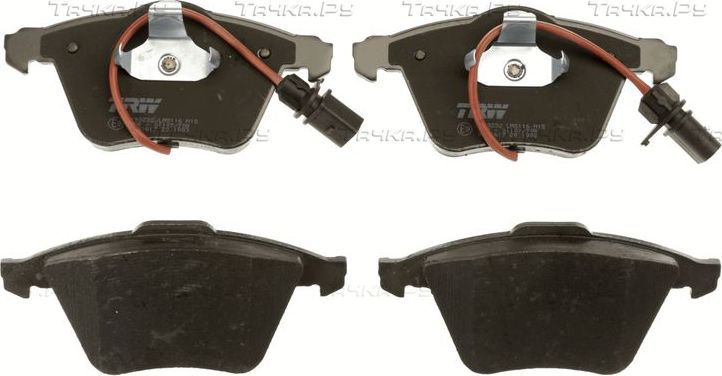 Тормозные колодки TRW COTEC. Артикул GDB1617