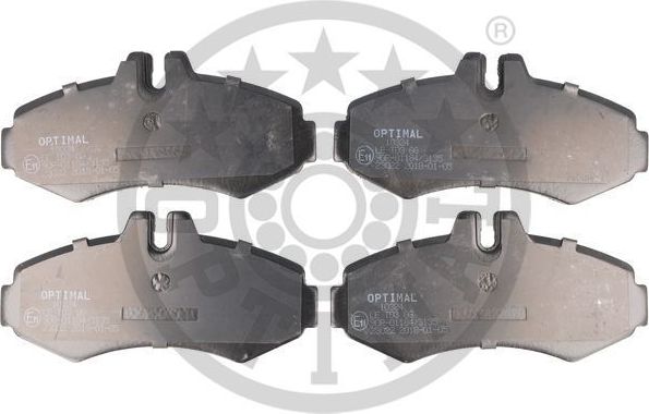 Тормозные колодки Optimal передние для Mercedes-Benz V-Класс I (W638) 1996-2003. Артикул BP-10324