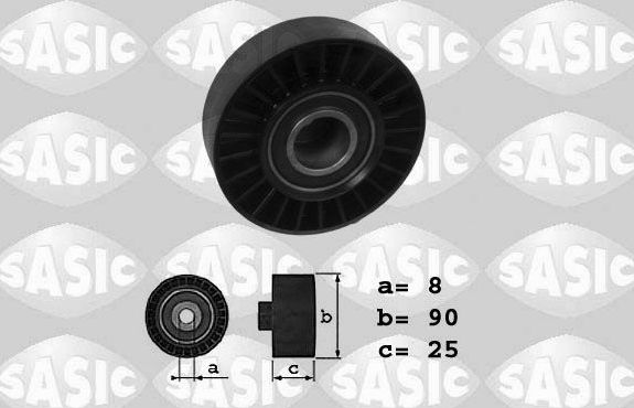 Направляющий (ведущий) ролик приводного поликлинового ремня Sasic. Артикул 1626171