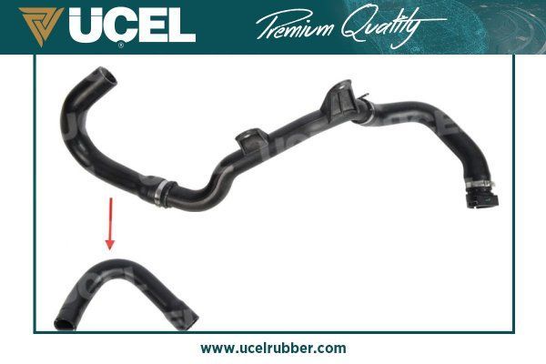 Патрубок радиатора (системы охлаждения) Ucel. Артикул 35920