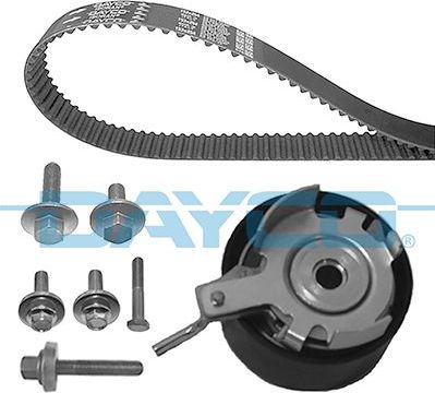 Ремень ГРМ с роликами (комплект) Dayco для Mazda 2 I (DY) 2003-2007. Артикул KTB461