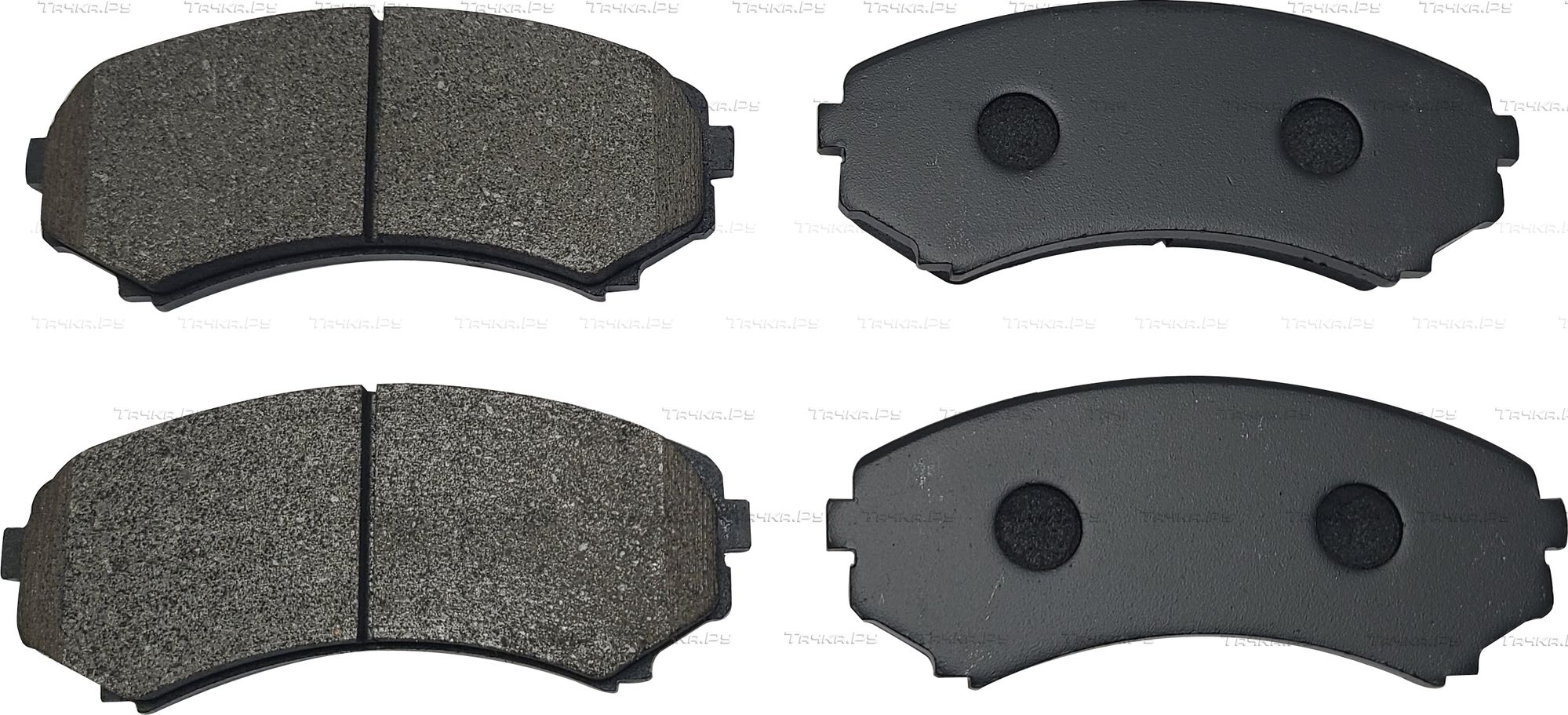 Тормозные колодки CTR передние для Mitsubishi Airtrek 2003-2007. Артикул GK0577