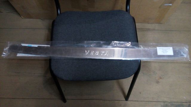 Накладка Ладья на бампер для Lada Vesta 2015-2026. Артикул 058.53.21