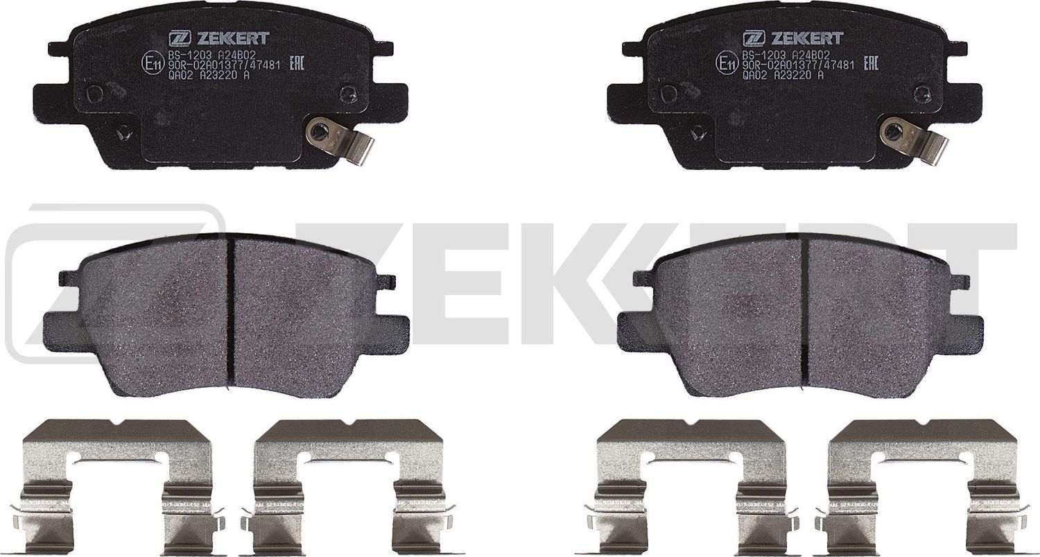 Тормозные колодки Zekkert. Артикул BS-1203