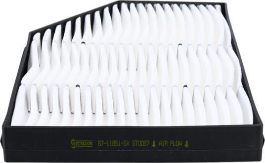 Салонный фильтр Stellox (нетканный текстильный материал). Артикул 87-11851-SX