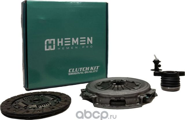 Комплект сцепления с гидравлическим подшипником Renault Megane II-III () (Hemen). Артикул HCK010