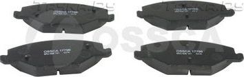 Тормозные колодки OSSCA передние для Skoda Rapid I 2012-2019. Артикул 17796