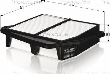 Воздушный фильтр Tecneco Filters. Артикул AR10802PMJ
