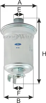 Фильтр топливный (Goodwill). Артикул FG521