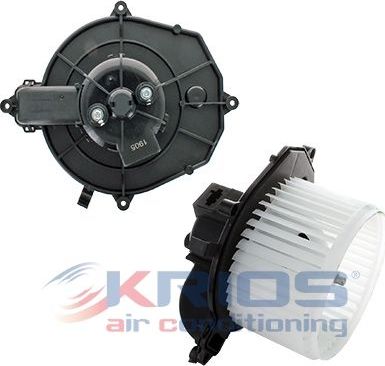 Вентилятор, мотор печки (отопителя) салона Meat & Doria для Peugeot Partner Tepee 2008-2018. Артикул K92208