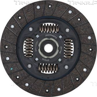 Диск сцепления Zentparts для Chevrolet Evanda 2005-2006. Артикул Z41142