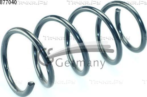 Пружина подвески CS-Germany передняя для Dacia Logan II 2008-2026. Артикул 14.877.040