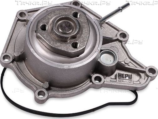 Помпа (водяной насос) Hepu для Volkswagen Touareg II 2010-2018. Артикул P663