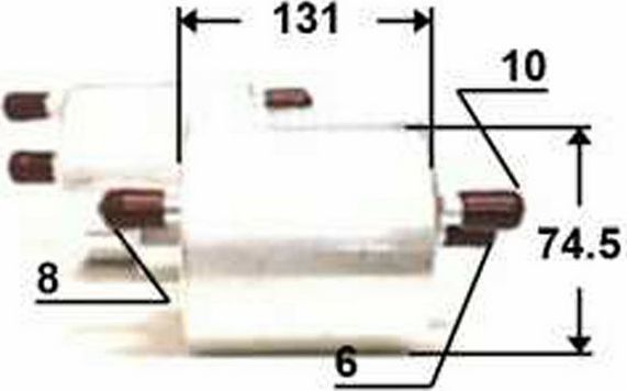 Топливный фильтр JS Asakashi. Артикул FS0030