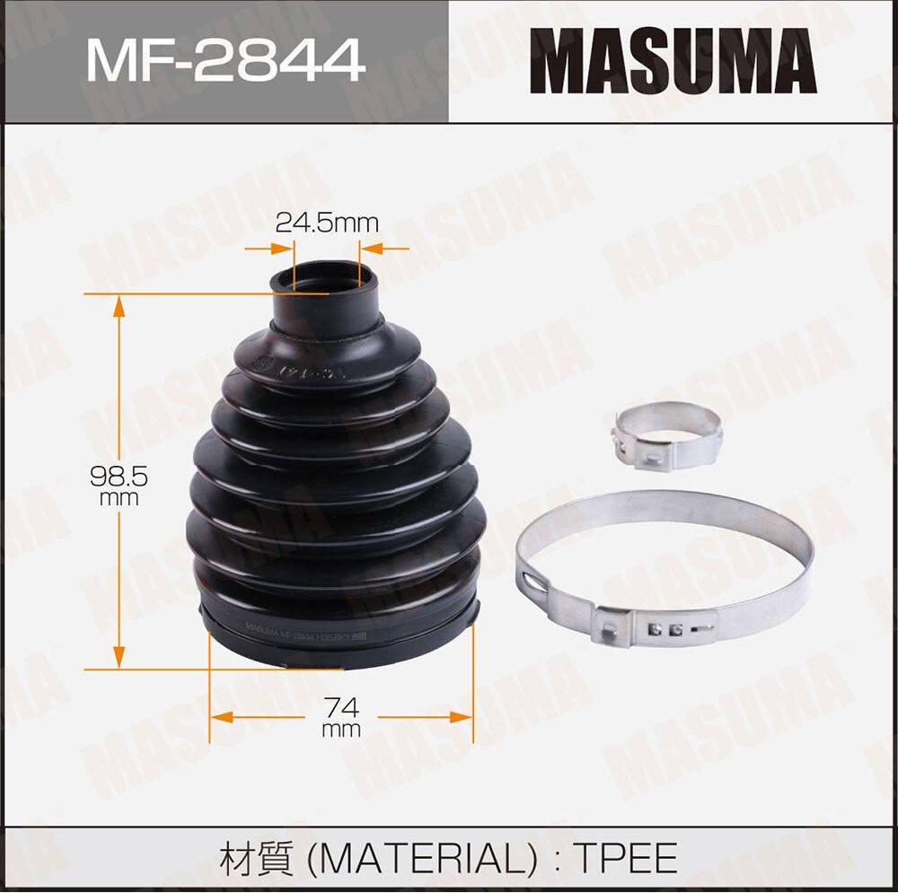 Пыльник шруса (комплект) Masuma. Артикул MF-2844