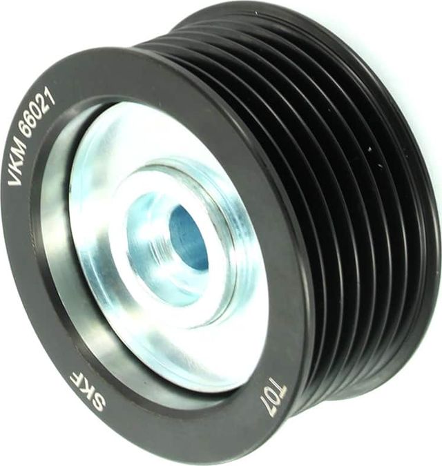 Направляющий (ведущий) ролик приводного поликлинового ремня SKF нижний для Suzuki Grand Vitara III 2005-2015. Артикул VKM 66021