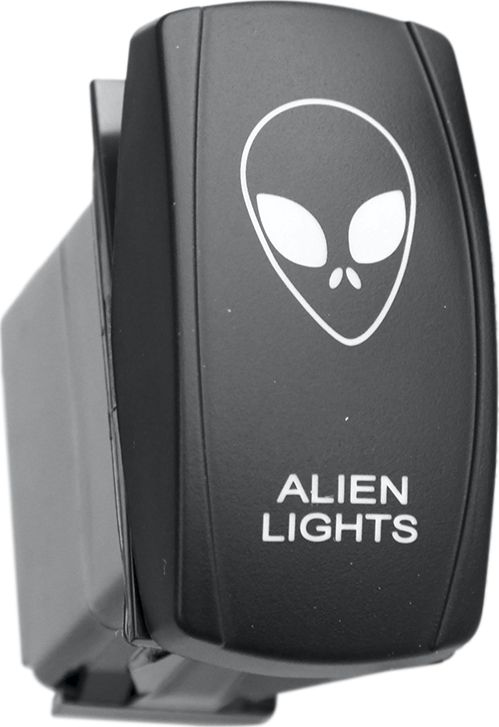 Переключатель РИФ включения/выключения ALIEN LIGHTS с красной подсветкой. Артикул RIF22-1-2102900