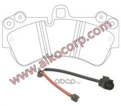 Колодки PORSCHE Cayenne, VW Touareg (2003-2010) передние (тормозная си (Aiko). Артикул PF0345W