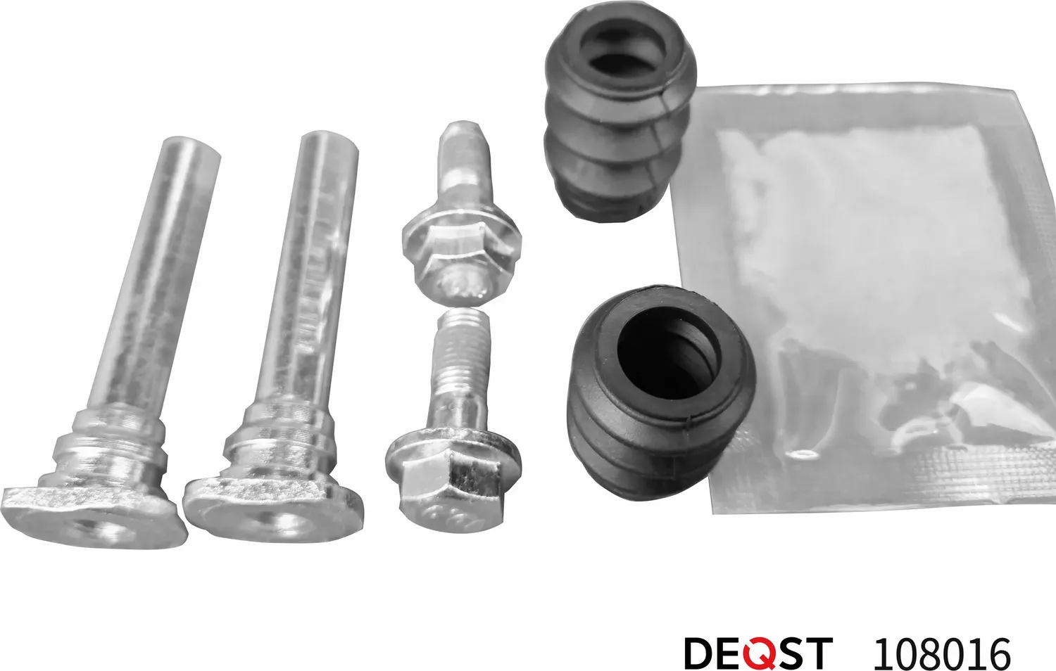 Комплект направляющих тормозного суппорта переднего направляющая (O 10 mm, DAC) (Deqst). Артикул 108016