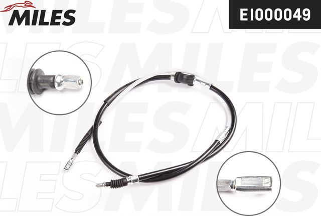 Трос ручника (тросик ручного тормоза) Miles задний для Audi A6 II (C5) 1997-2001. Артикул EI000049
