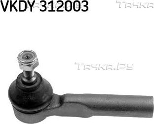 Наконечник рулевой тяги SKF правый/левый для Fiat Bravo I 1995-2001. Артикул VKDY 312003