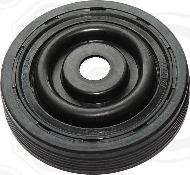 Сальник коленвала Elring (PTFE (политетрафлуороетилен)/ACM (полиакрил-каучук)). Артикул 129.780