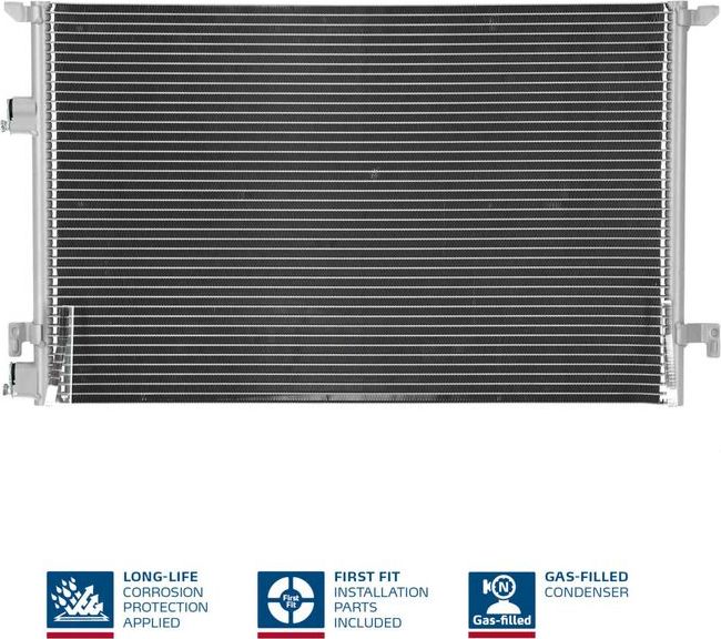 Радиатор кондиционера (конденсатор) Nissens (алюминий). Артикул 940320
