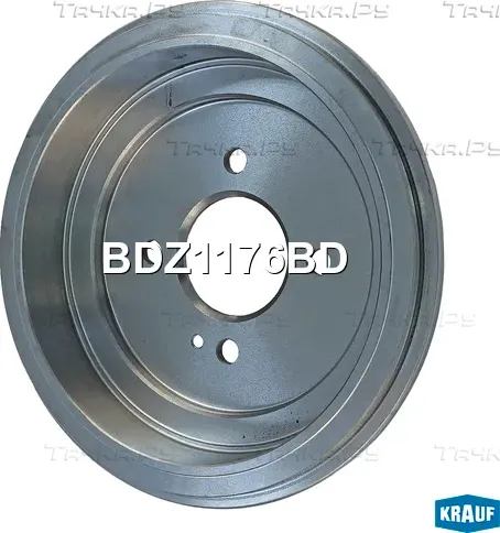 Барабан тормозной Krauf. Артикул BDZ1176BD