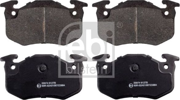 Тормозные колодки Febi Bilstein. Артикул 16189
