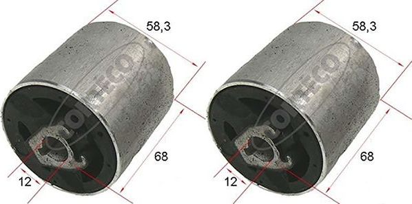 Ремкомплект, поперечный рычаг подвески Corteco. Артикул 80000881