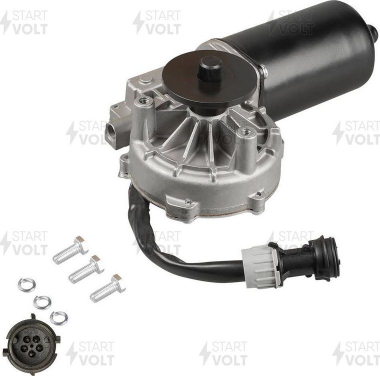 Мотор стеклоочистителя (моторчик дворников) StartVOLT. Артикул VWF 2101
