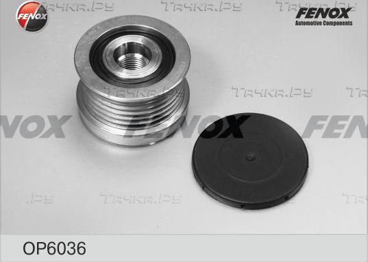 Муфта генератора обгонная Fenox для SsangYong Actyon I 2005-2011. Артикул OP6036