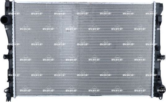Радиатор охлаждения двигателя NRF (алюминий) для Mercedes-Benz C-Класс IV (W205, C205) 2018-2026. Артикул 550283