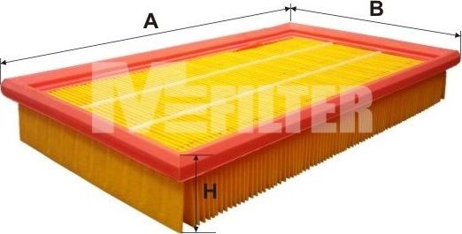Воздушный фильтр MFilter. Артикул K 210