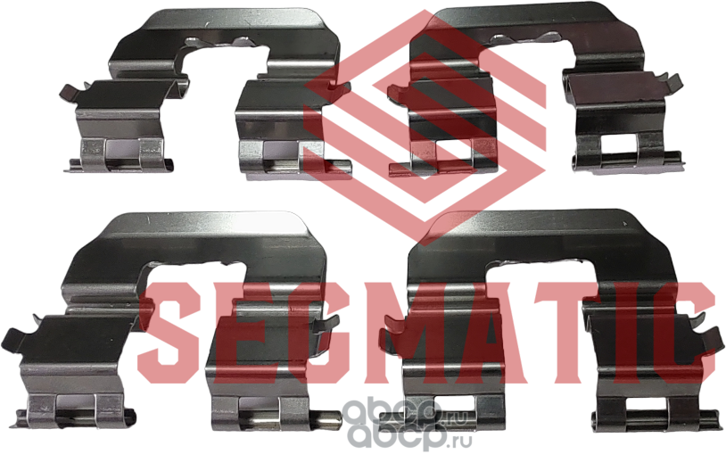 Р/к (пыльники напр.+фикс. пластины+смазка направл.) колодок тормозных KIA RIO 09 (Segmatic). Артикул SG700320