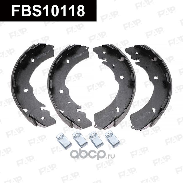 Колодки барабанные (FAP). Артикул FBS10118