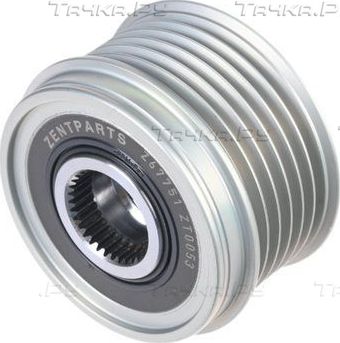 Шкив генератора Zentparts для Hyundai ix35 I 2010-2013. Артикул Z67751