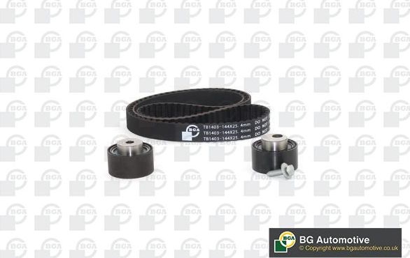 Ремень ГРМ с роликами (комплект) BGA. Артикул TB1403K