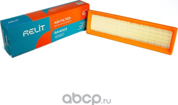 Фильтр воздушный LADA Largus, Renault Logan дв.1.6 8 кл. RELIT Relit. Артикул RA4003