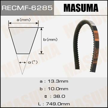 Приводной ремень поликлиновой Masuma. Артикул 6285