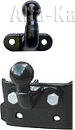 Фаркоп Westfalia для Nissan Navara D40 (со ступенькой) 2005-2015. Фланцевое крепление. Артикул 332312600001