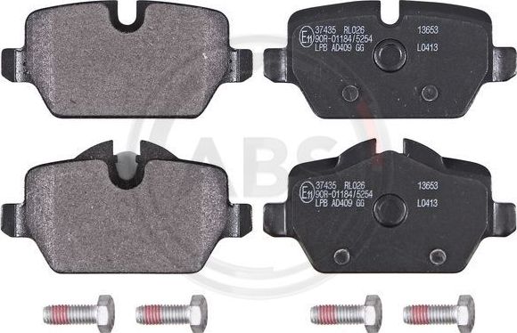 Тормозные колодки ABS. Артикул 37435