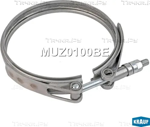 Хомут турбокомпрессора Krauf. Артикул MUZ0100BE